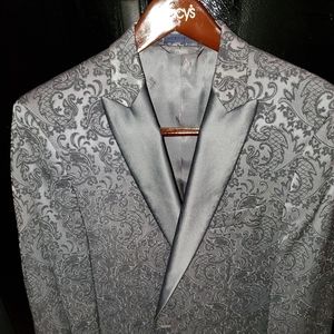 Brand New Ryan Seacrest Blazer-Silver